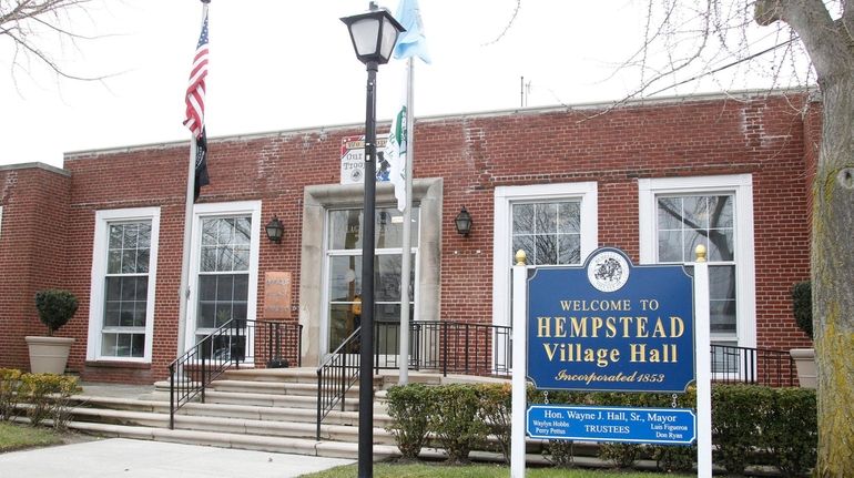 Hempstead Village Hall on Feb. 4, 2016.