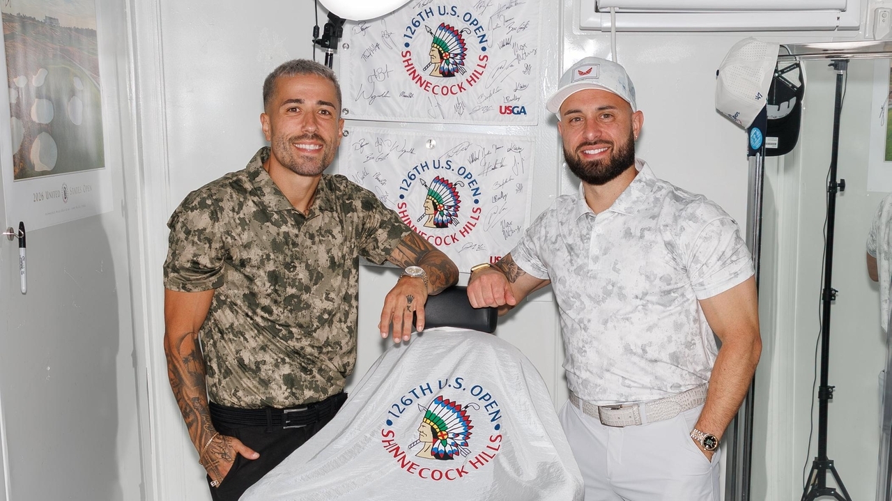 Inside U.S. Open's pop-up barbershop for the pros run by Long Island barber Anthony Montañez