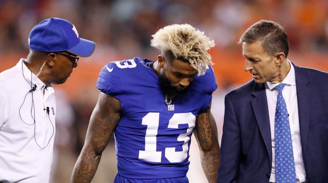 ESPN on X: Odell Beckham Jr. showing off his 