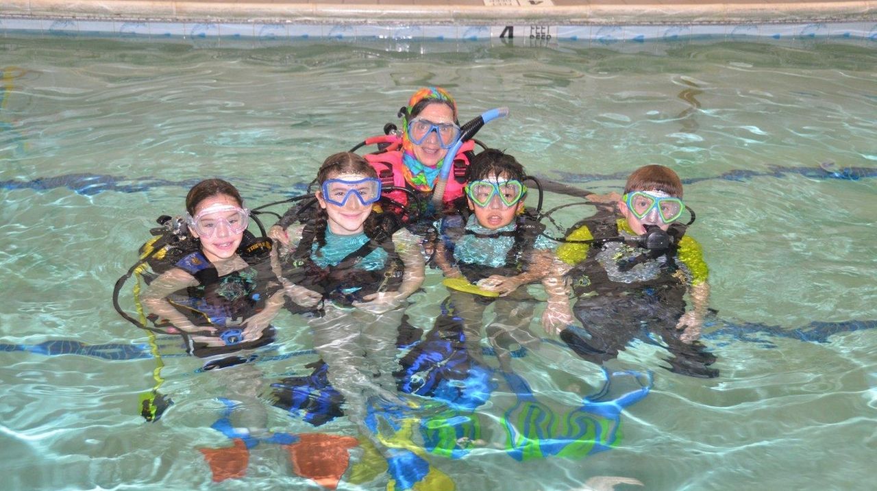 Learning to scuba dive in Rockville Centre Newsday