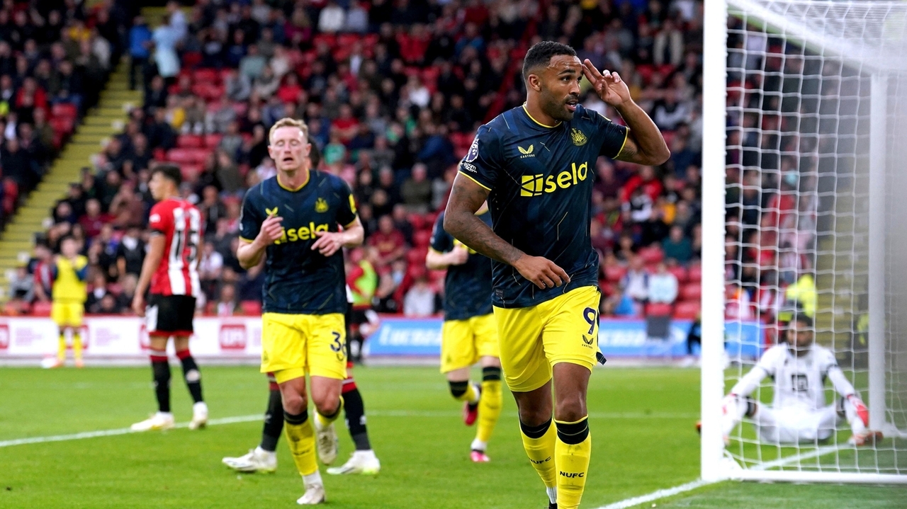 Newcastle equals its biggest EPL win with 8-0 rout at Sheffield