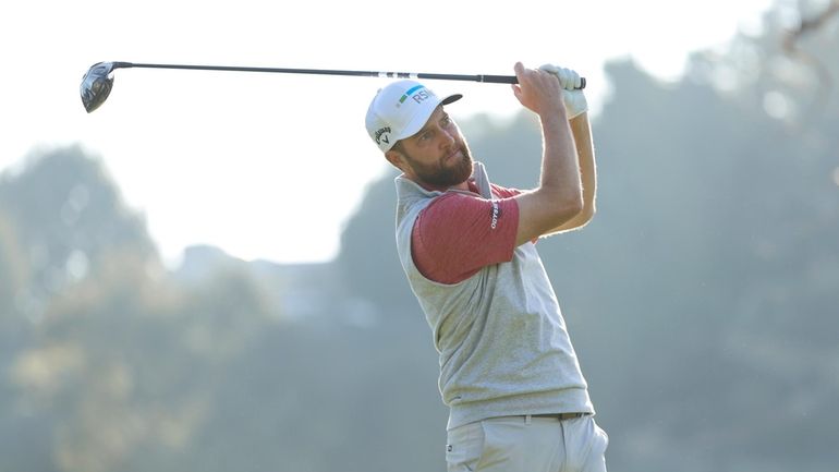 Chris Kirk hits from the second tee during the first...