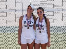 BBP's Romano sisters take Suffolk girls tennis doubles title