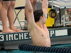 Friars' Cakir wins Federation 100 breaststroke in record time