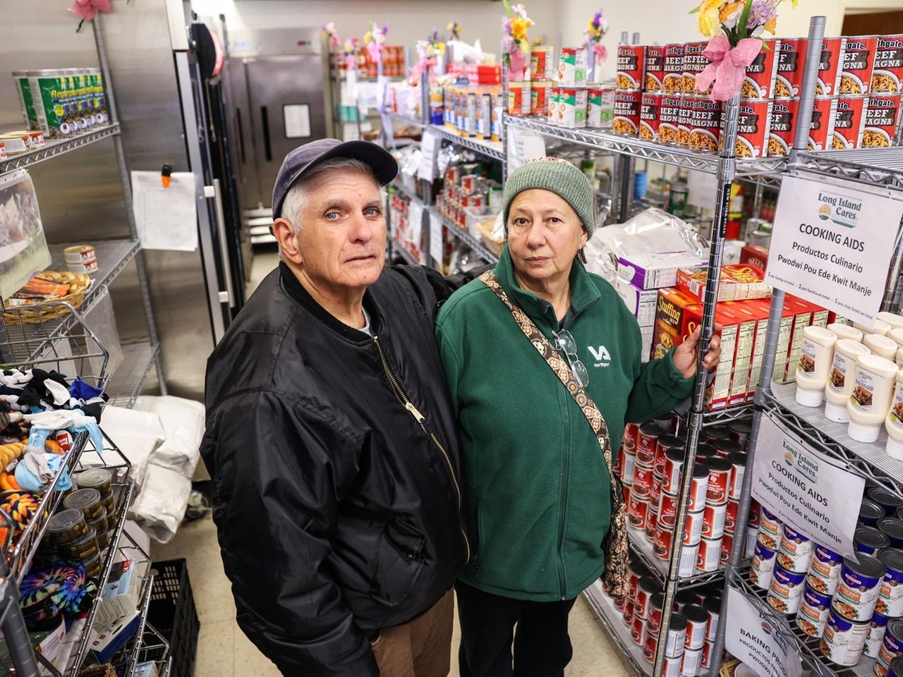 Struggling LI families lean on food banks for assistance