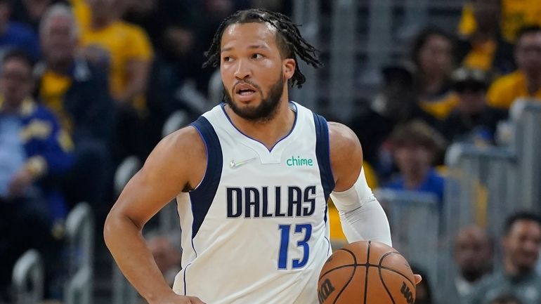 Dallas Mavericks' Jalen Brunson during Game 5 of the Western...