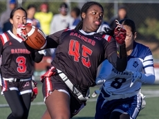 Adrianna Gentile's 2 TDs, INT lead Pat-Med flag football past Huntington