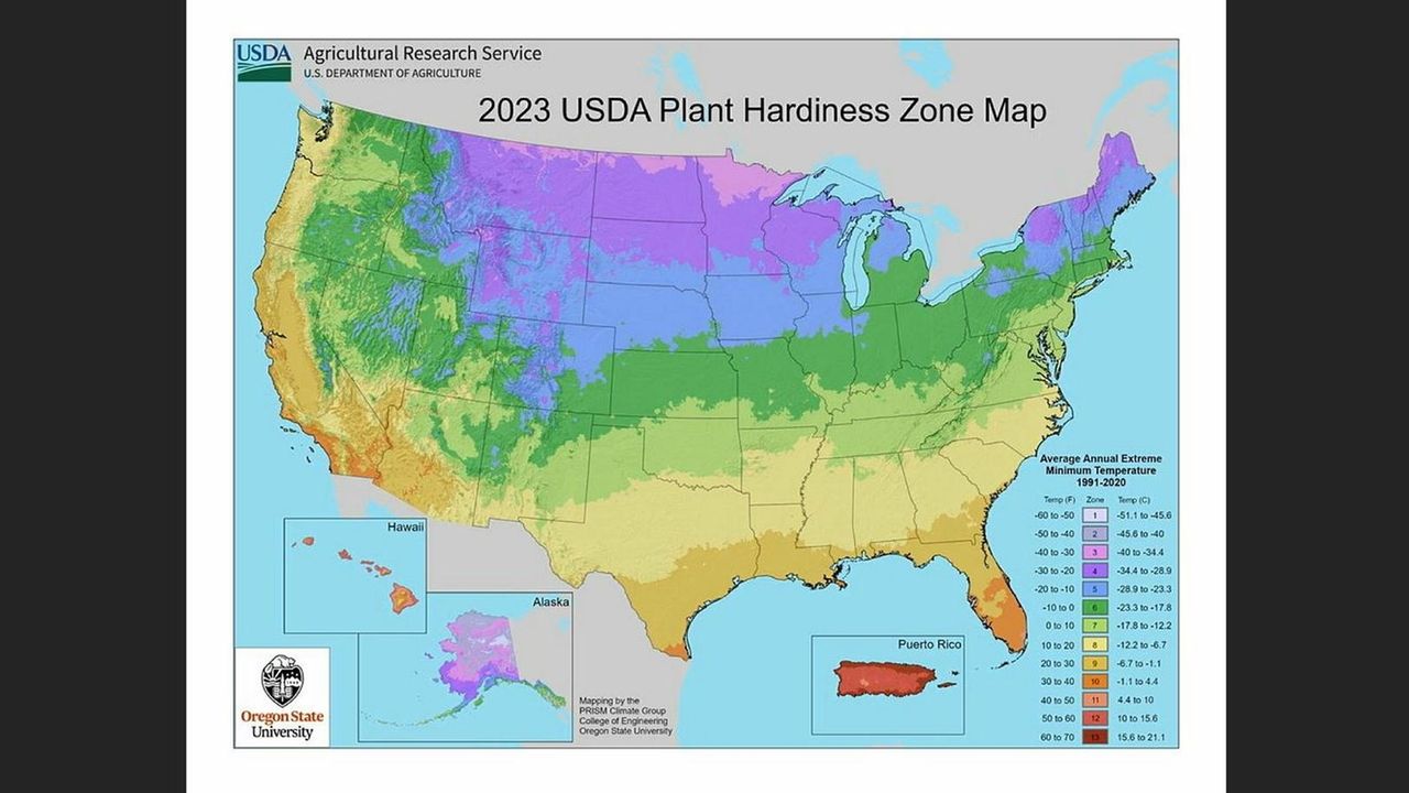 The USDA is updating its plant hardiness zone map for gardeners resulting from local weather change