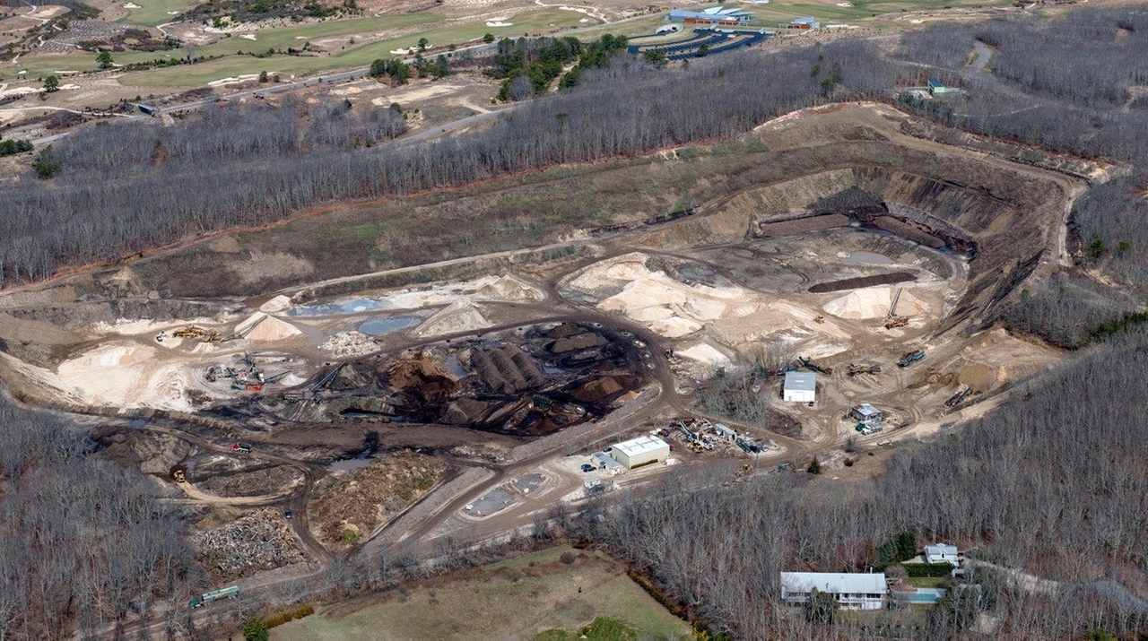 Suffolk County plans to drill test wells at Sand Land site Newsday