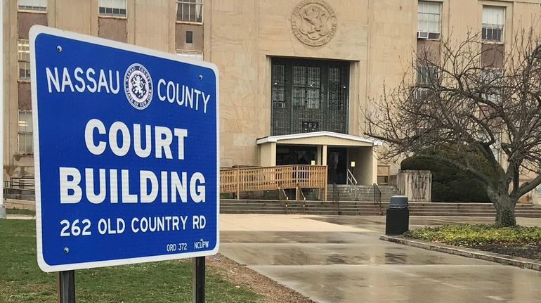 Nassau County Court in Mineola, New York.