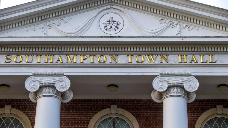 Southampton Town Hall on Hampton Road in Southampton.