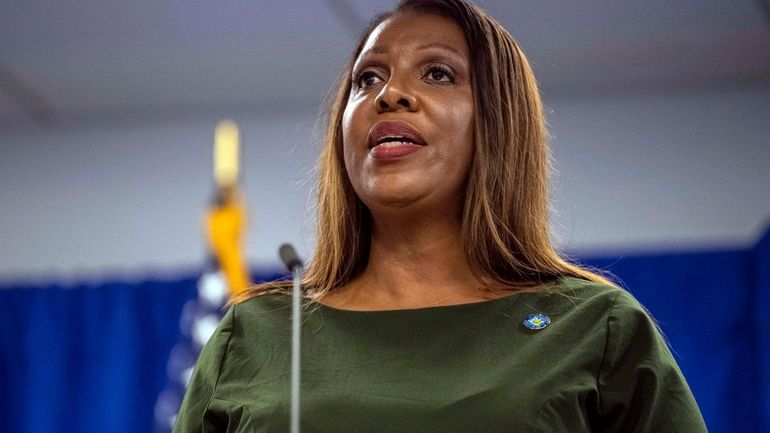 New York Attorney General Letitia James.