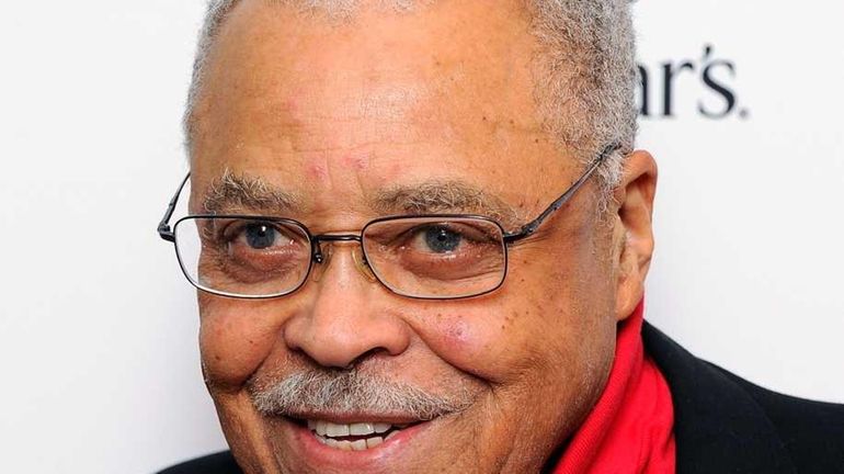 Actor James Earl Jones attends the premiere of "Coriolanus" at...