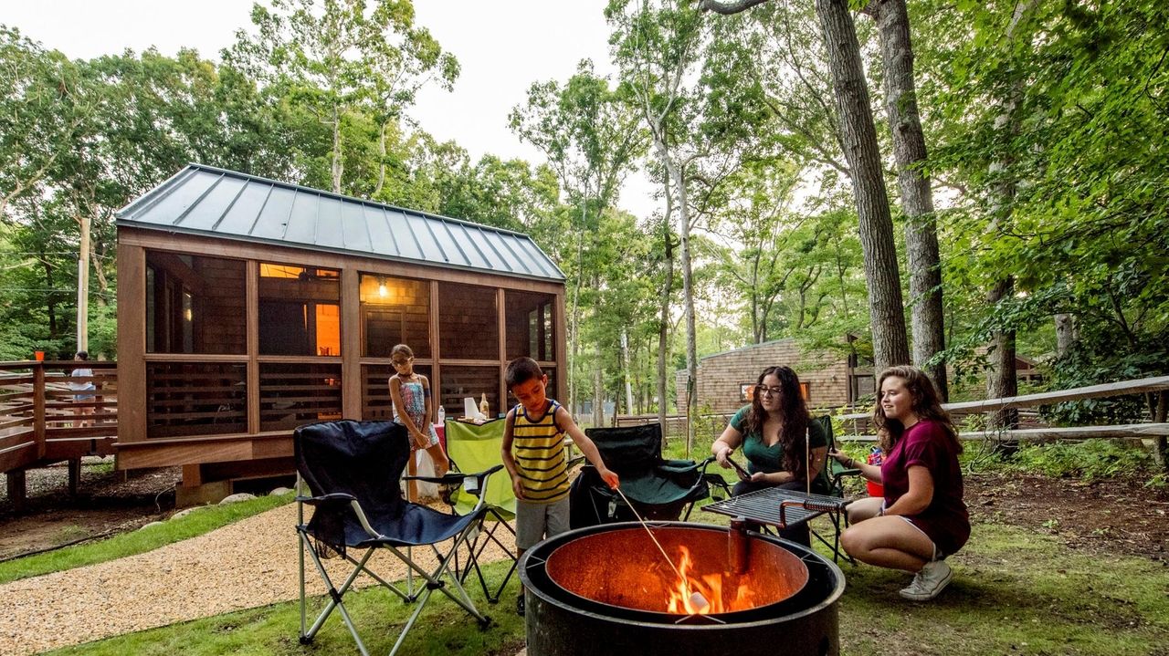 Reserve a cabin or tent at these LI parks Newsday