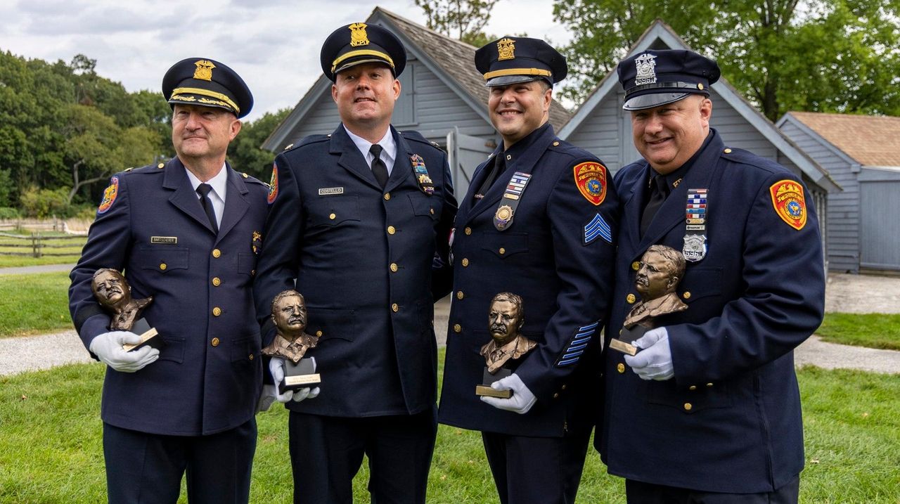 Four Long Island police officers who overcame physical challenges