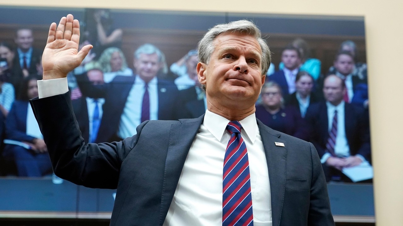 FBI Director Chris Wray defends the 'real FBI' against criticism from ...