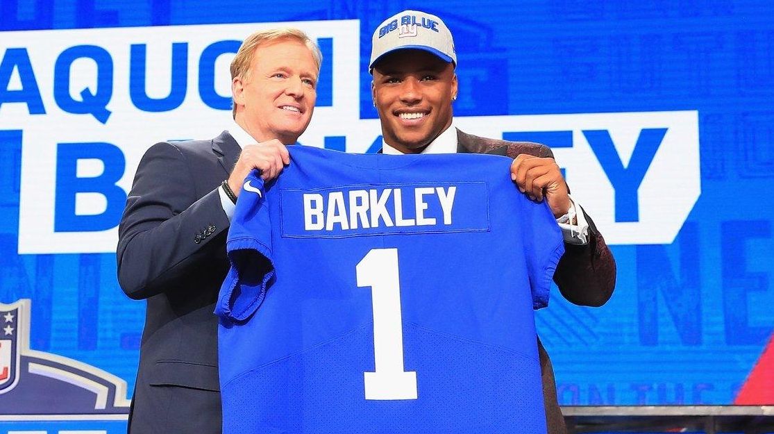 Saquon Barkley has top-selling jersey of draft picks on NFL Draft
