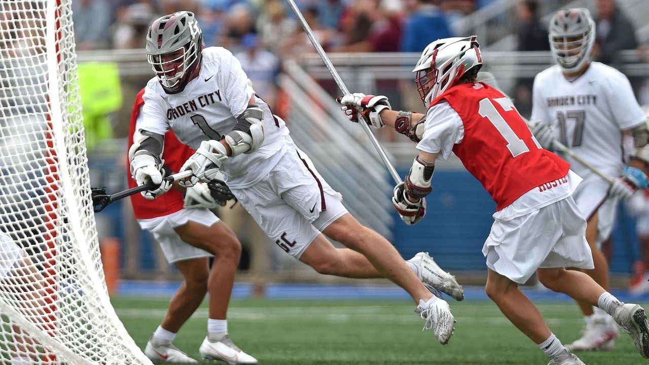 Garden City boys lacrosse pulls away to win state Class B title - Newsday