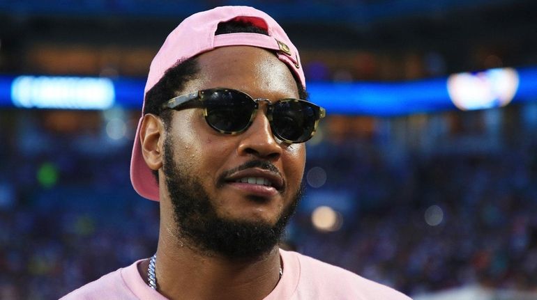 Carmelo Anthony attends the International Champions Cup 2017 match between...