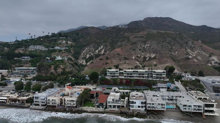 The Pacific coastline is shown Thursday, Sept. 12, 2024, in...