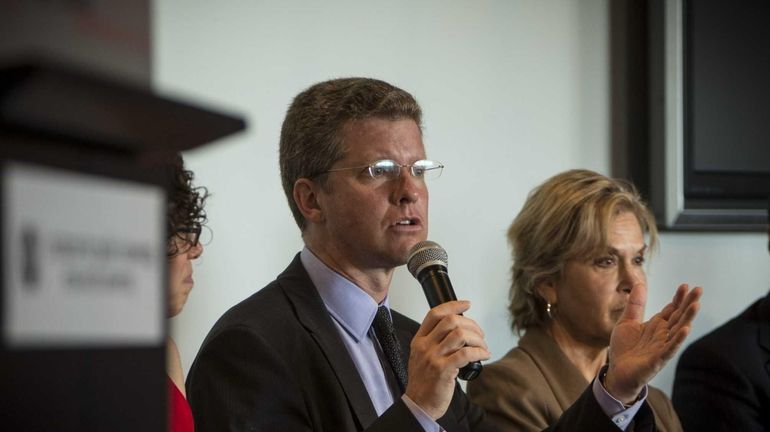 U.S. Secretary of housing and urban development Shaun Donovan speaks...