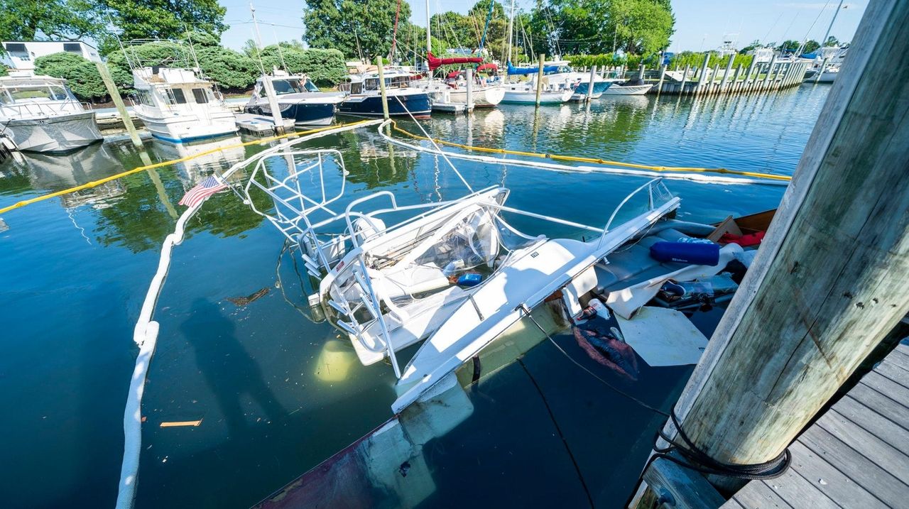 Boat Explodes In Greenport Marina, 2 Injured, Officials Say - Newsday