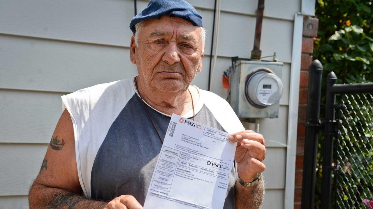 North Bellmore retiree challenges PSEG LI bill for more than 13G Newsday