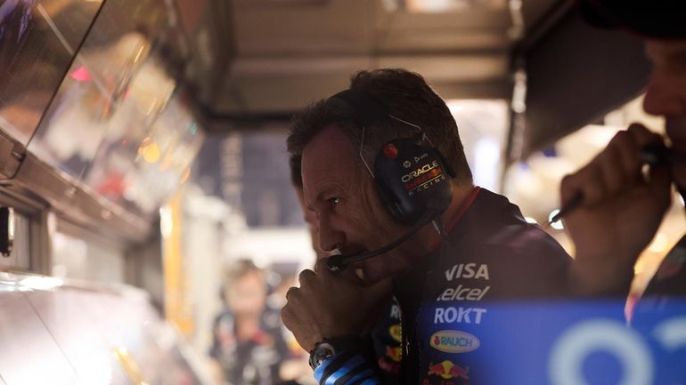 Red Bull team principal Christian Horner during the Formula One...