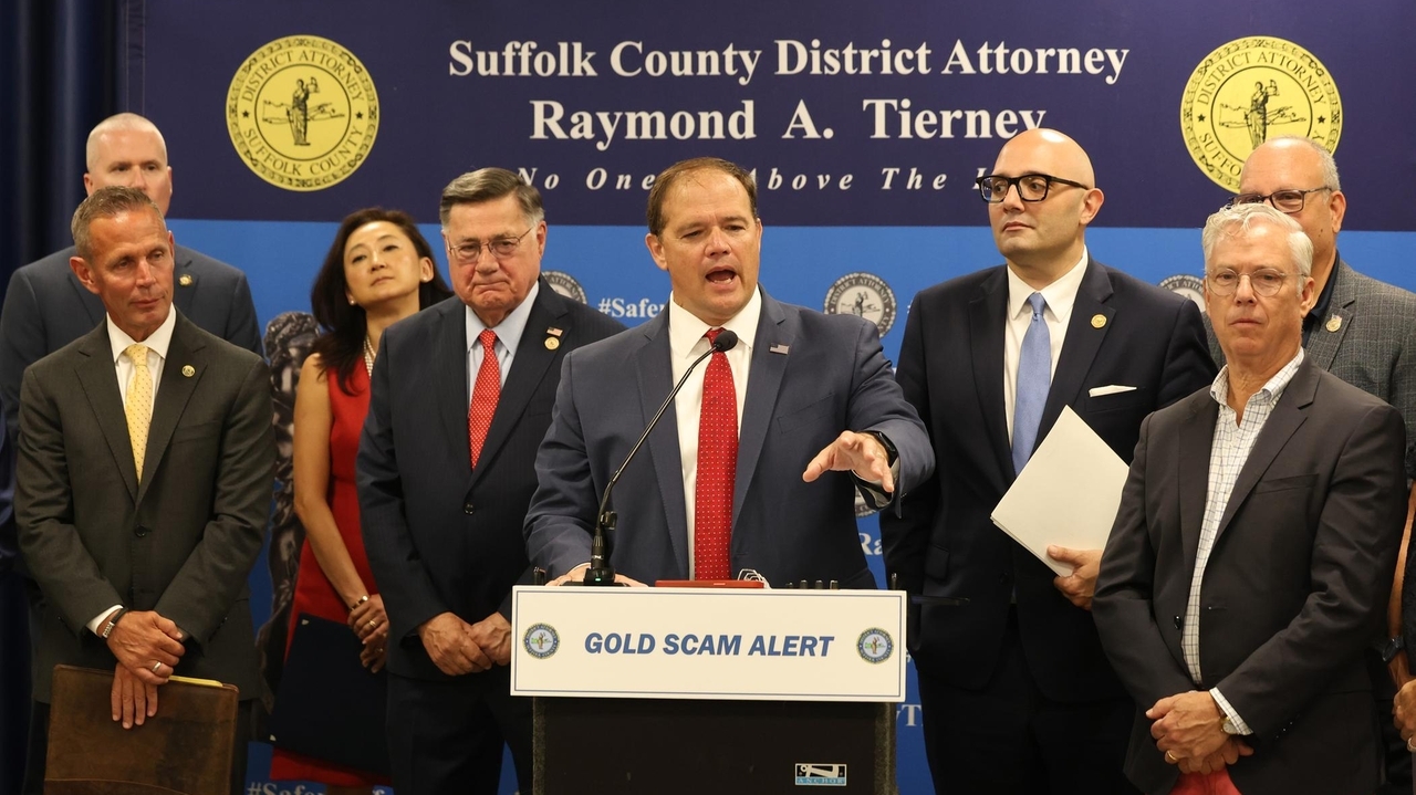 Gold bar scams prey on the elderly, Long Island authorities warn, persuading them to buy gold and stealing their assets