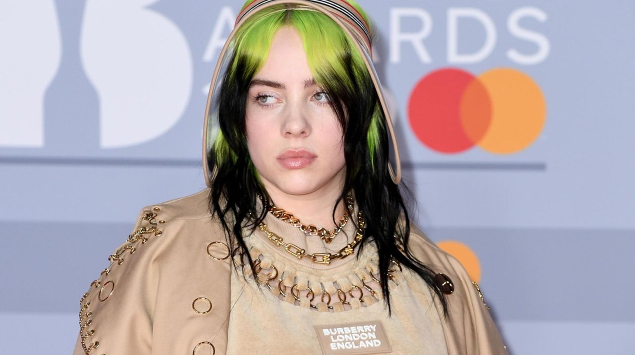 Billie Eilish and Nathan Sheppard are seen at the  Music News  Photo - Getty Images