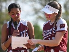 Whitman softball team helps raise funds for families affected by cancer