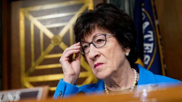 Senate Appropriations Committee Vice Chair Susan Collins, R-Maine, questions Secretary...