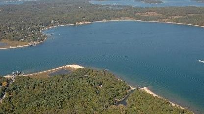 A deal on a 55-acre, waterfront North Haven estate known...