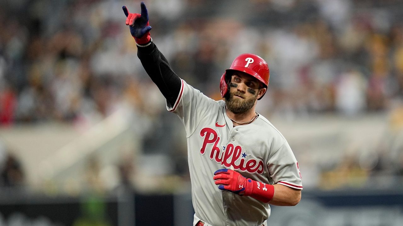 Bryce Harper is on another level. Kyle Schwarber's homer is on