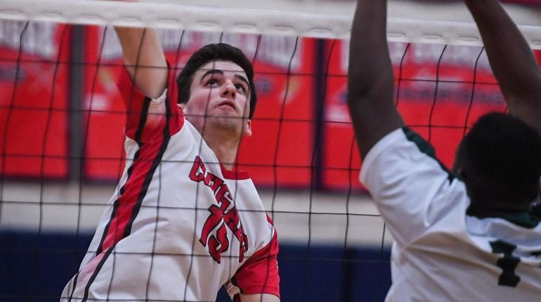 St. John the Baptist's Matthew Dolan plays during the CHSAA...