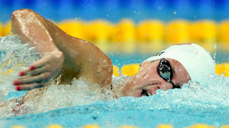 Julia Smit of the United States competes in the Women's...