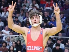 Bellport's Camryn Howard is state champion at 157 pounds