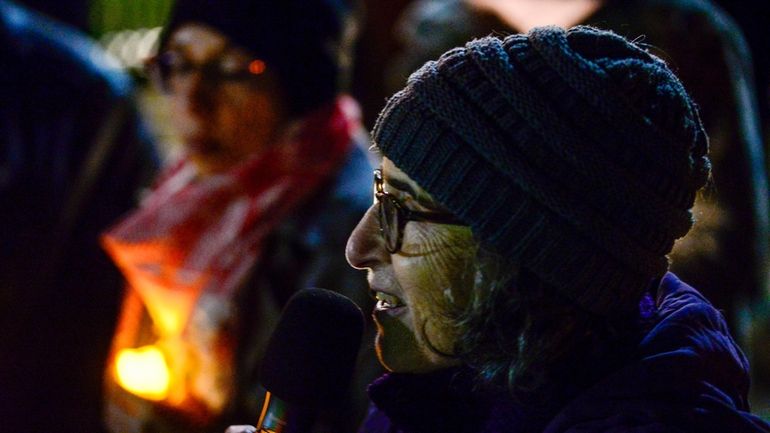 Rabbi Amita Jarmon of the Brattleboro, Vt., Area Jewish Community...