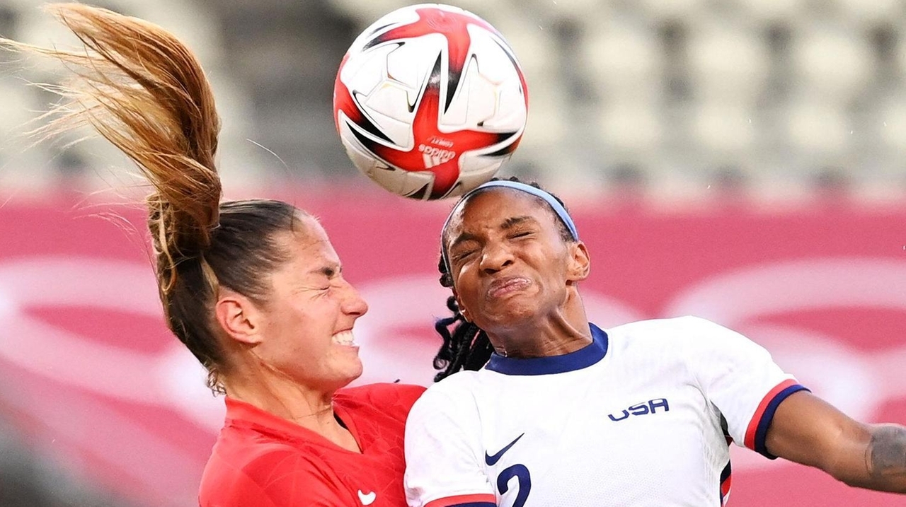 Olympic women's soccer USA vs. Canada Newsday