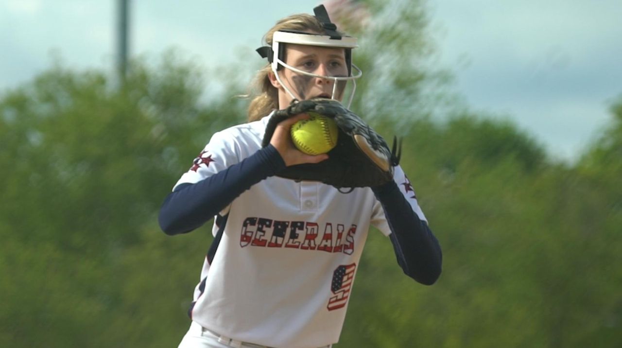 More softball pitchers using face masks Newsday