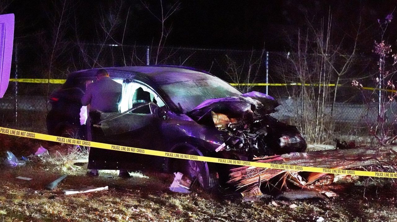 One person hurt in Westbury crash, Nassau police say Newsday