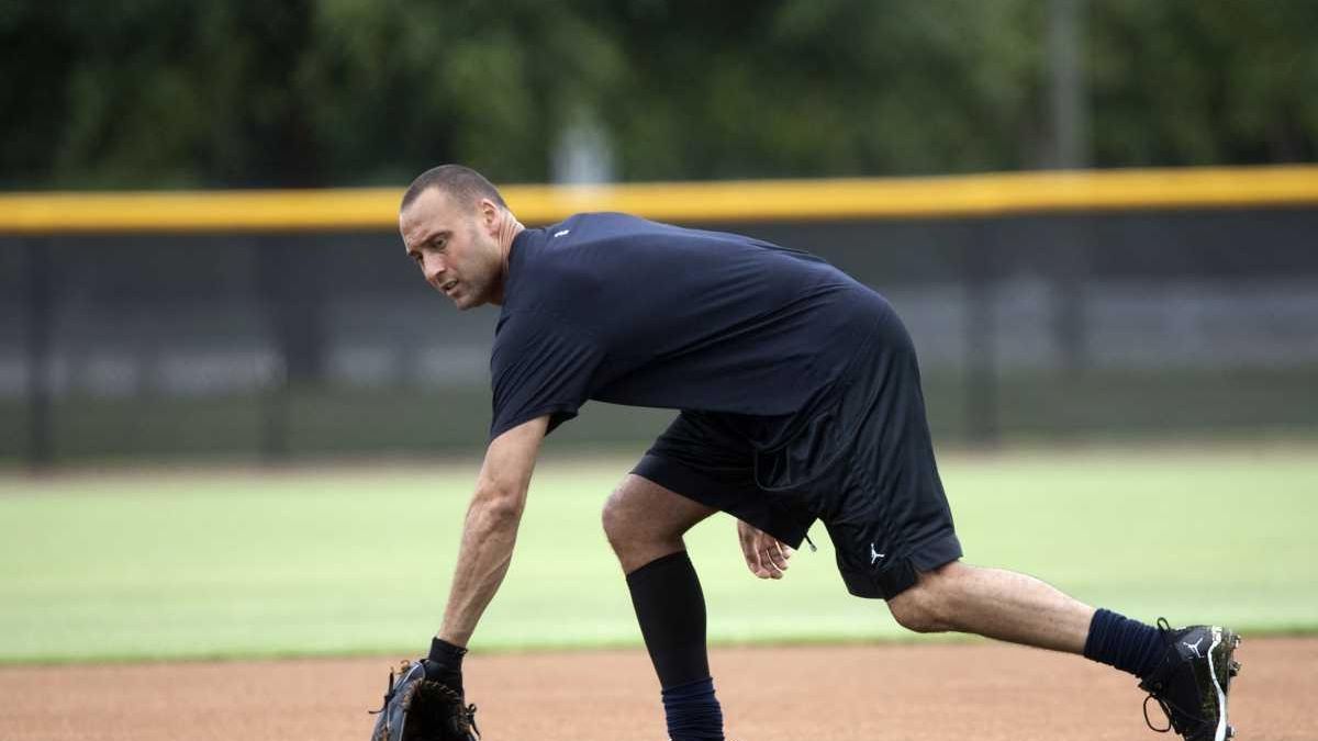 Jeter's first hit a single off Belcher - Newsday