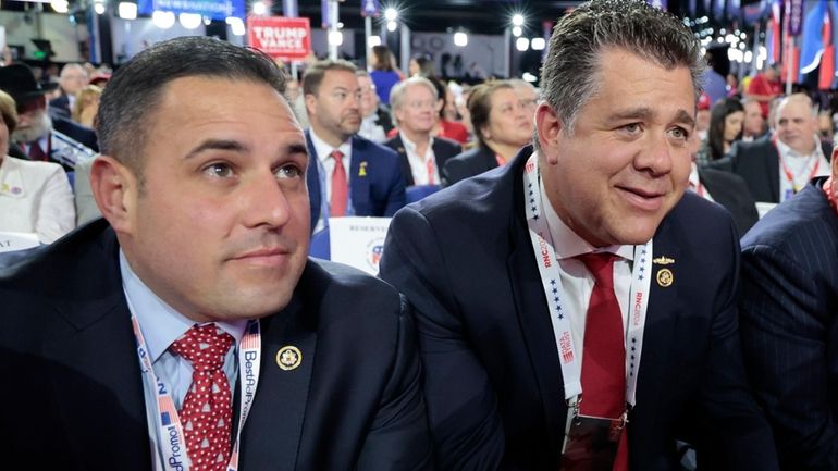 Congressmen Anthony D'Esposito and Nick LaLota are among Long Island...