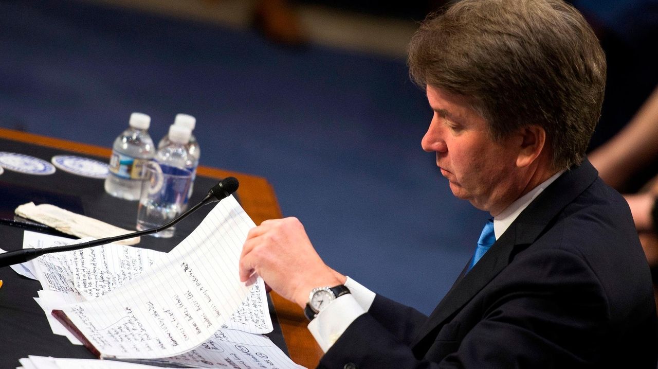 Judge Brett Kavanaugh Says He May Have Been Too Emotional In Senate Testimony Newsday