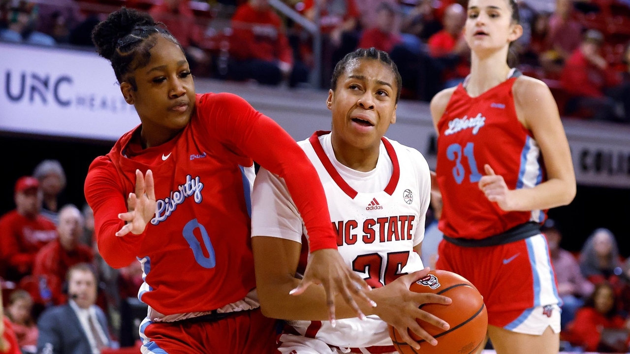 Brooks' triple-double helps No. 3 NC State women top Liberty 80-67 ...