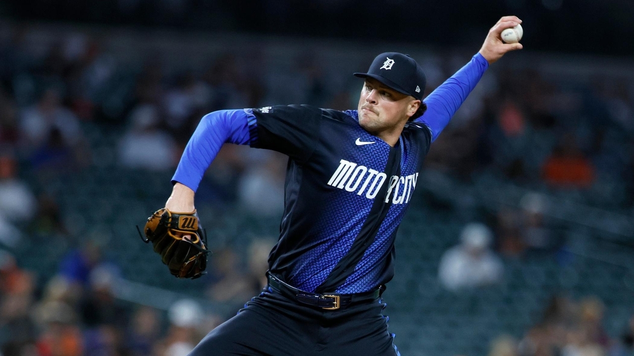 Tigers place reliever Brant Hurter on 15-day injured list - Newsday