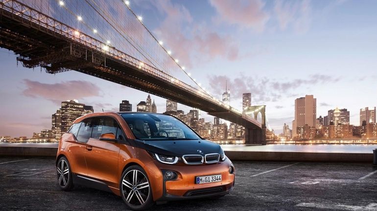 BMW's new i3, a battery-powered compact car, will come with...