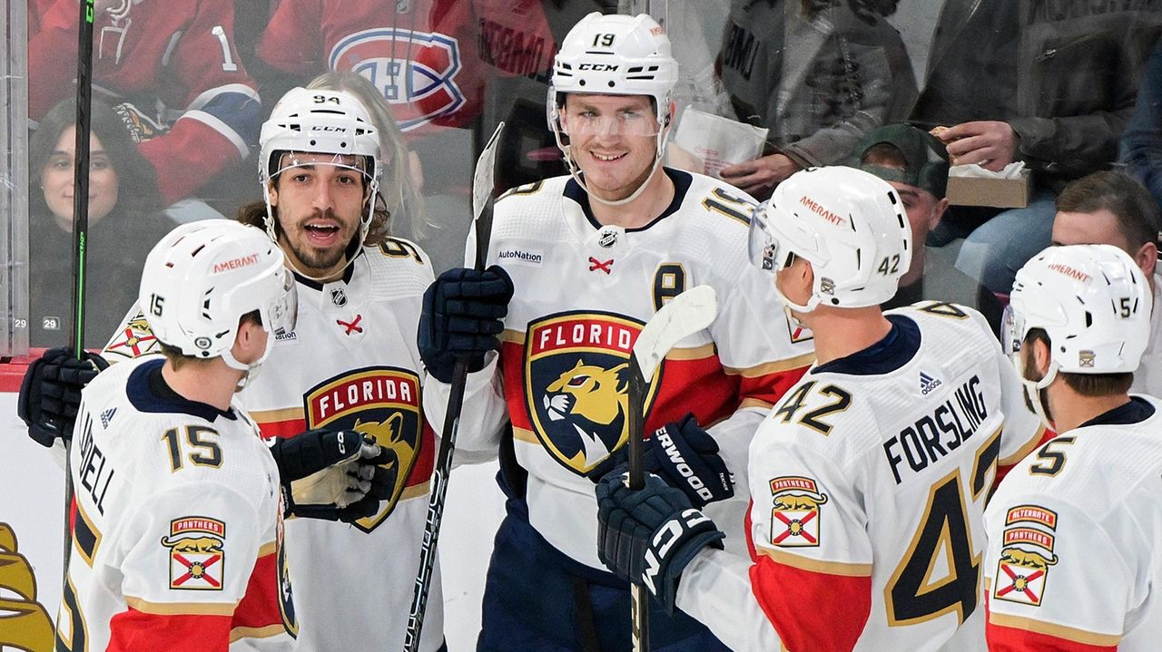 Tkachuk Has Hat Trick In Panthers' 5-2 Win Over Canadiens - Newsday