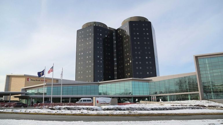 Stony Brook University Hospital on Tuesday, Feb. 4, 2014.