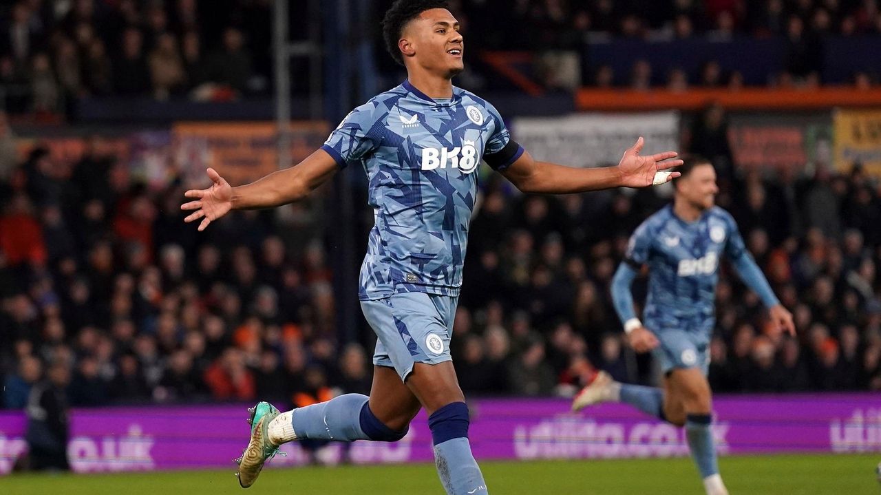 Villa scores 89thminute winner to beat Luton and strengthen place in